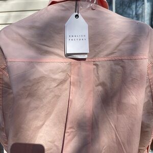 English Factory Pink Women's shirt dress